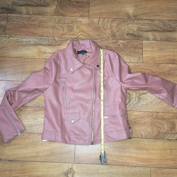 Love Tree womens faux leather moto jacket - Picture 8 of 14